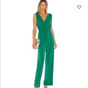Open Back Jumpsuit in Pine Green
BCBGeneration